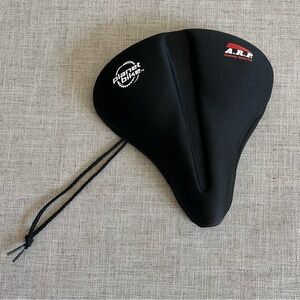 Bike Seat Cover Comfort Cushion Padded Black Bicycle Planet Anotomic Relief Pad